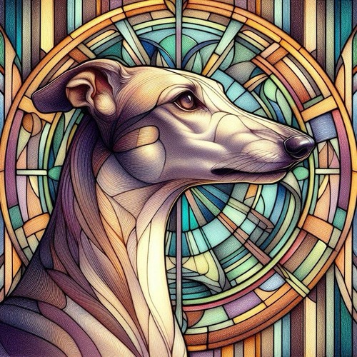 Greyhound lurcher - ,,