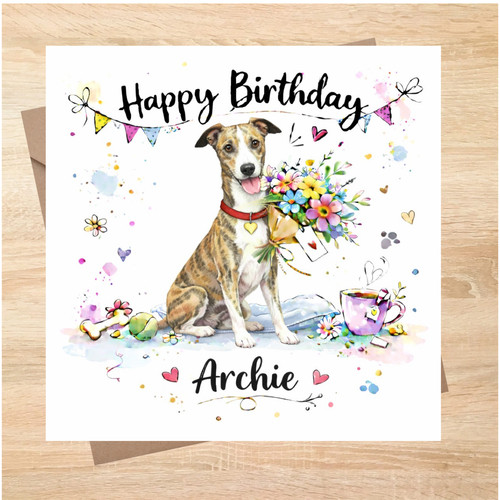 Greyhound themed personalised - greyhound,