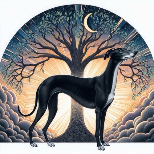 Greyhound lurcher - ,,
