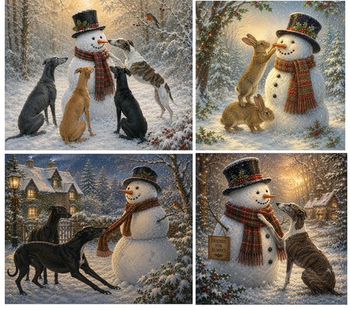 Pack charming greyhound - pack, of
