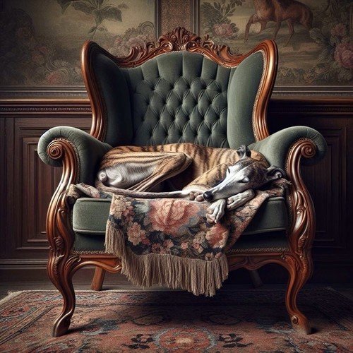 Greyhound lurcher - greyhound, ,