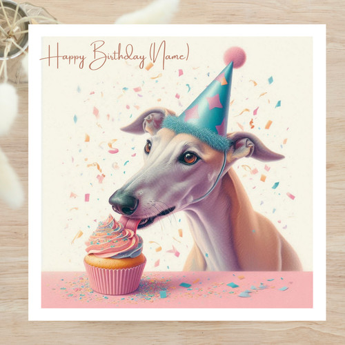 Personalised greyhound - personalised,