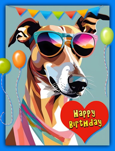 Cool greyhound whippet - cool,