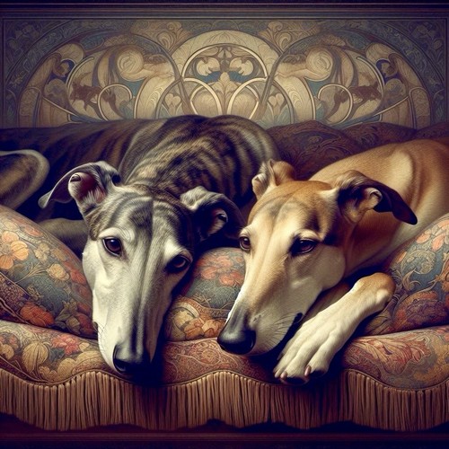 Greyhound lurcher - ,,
