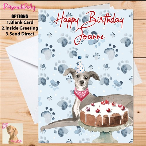 Personalised italian greyhound - personalised,