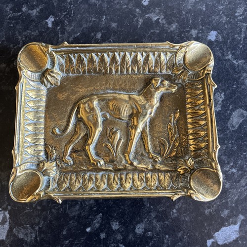Antique hunter dog greyhound - hunter,