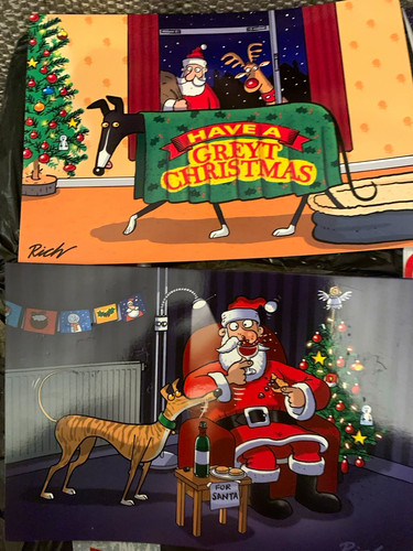 Pack greyhound xmas - pack,