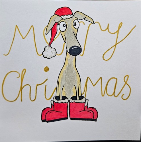 Christmas folded greeting - christmas,