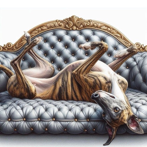Greyhound lurcher - ,,